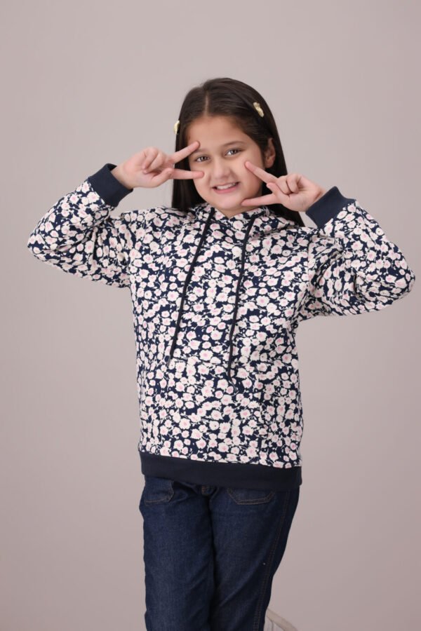 Moonlight Petals Hoodie - Image 2