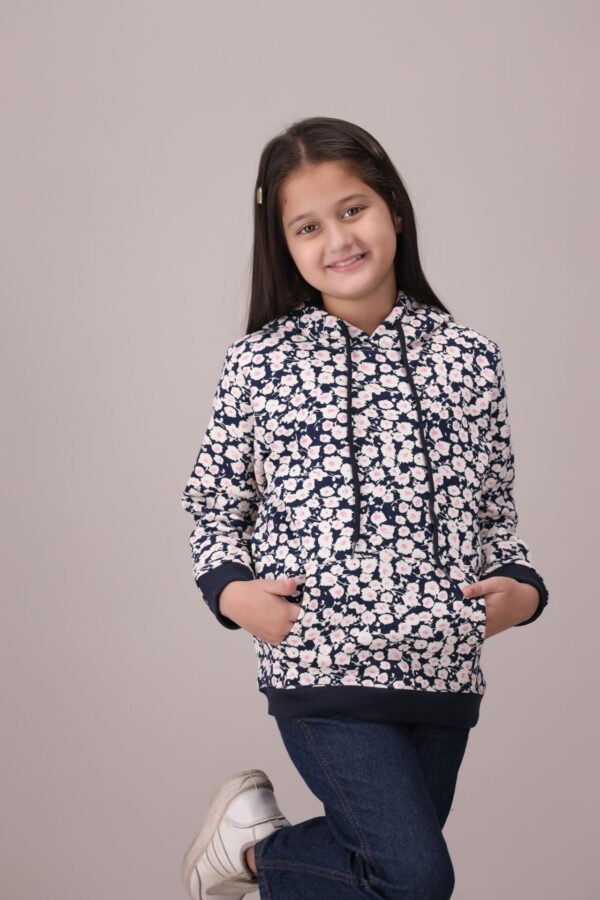 Moonlight Petals Hoodie - Image 3