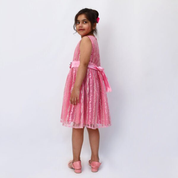 Pink Sparkle Fancy Dress - Image 3