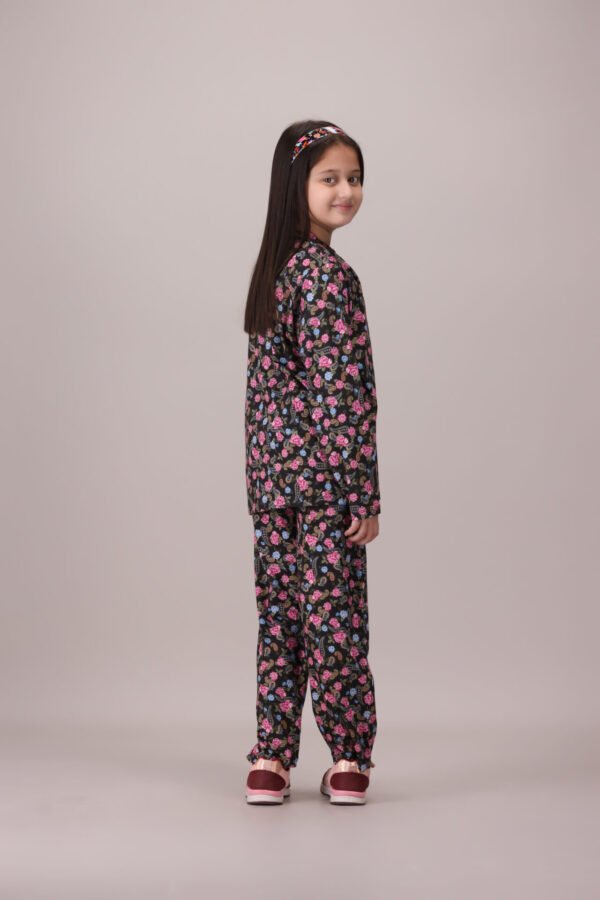 Charcoal Floral 2-Piece Set - Image 5