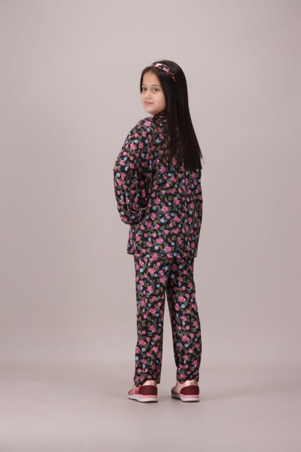 Charcoal Floral 2-Piece Set - Image 6