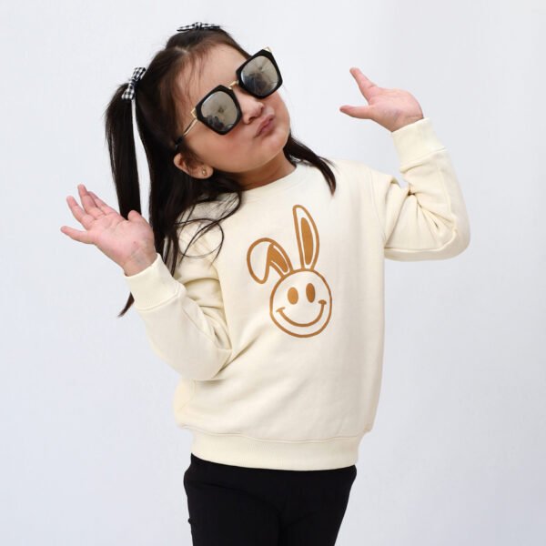 Smiley Bunny Sweatshirt - Image 3