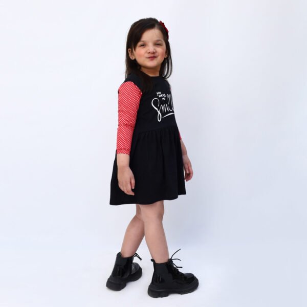 Sweet Smile Polka Dot Dress - Image 2