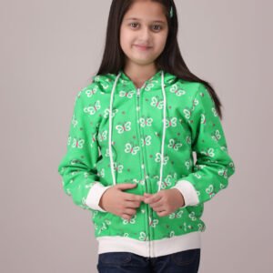 Green Butterfly Hoodie