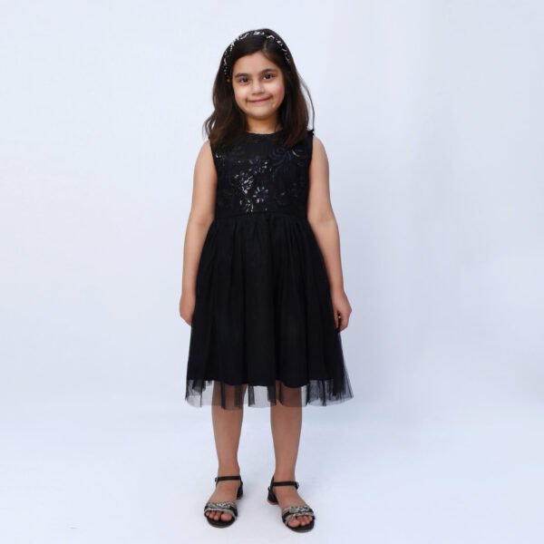 Midnight Sparkle Party Frock