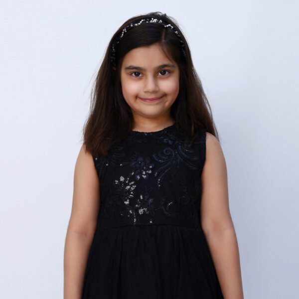 Midnight Sparkle Party Frock - Image 4