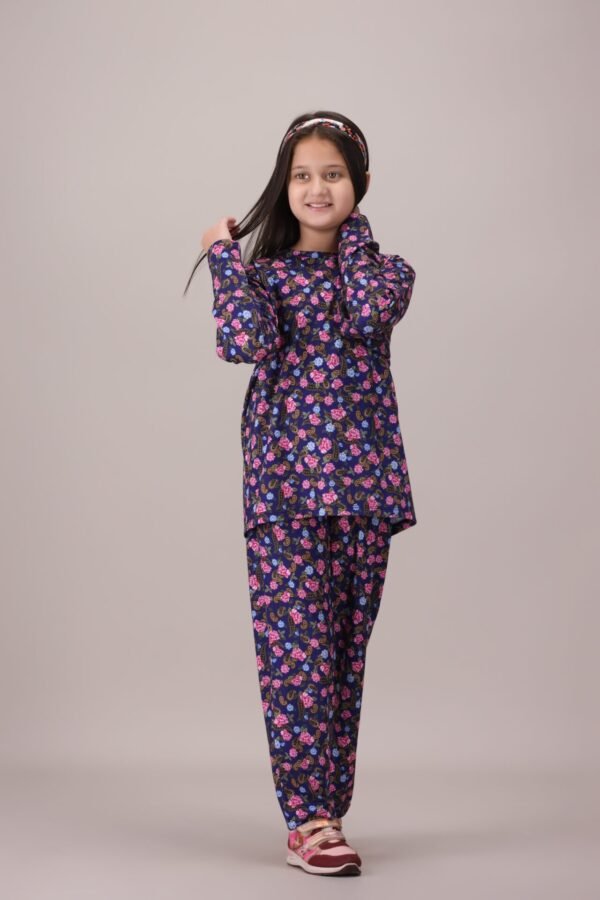 Indigo Floral 2-Piece Set - Image 4