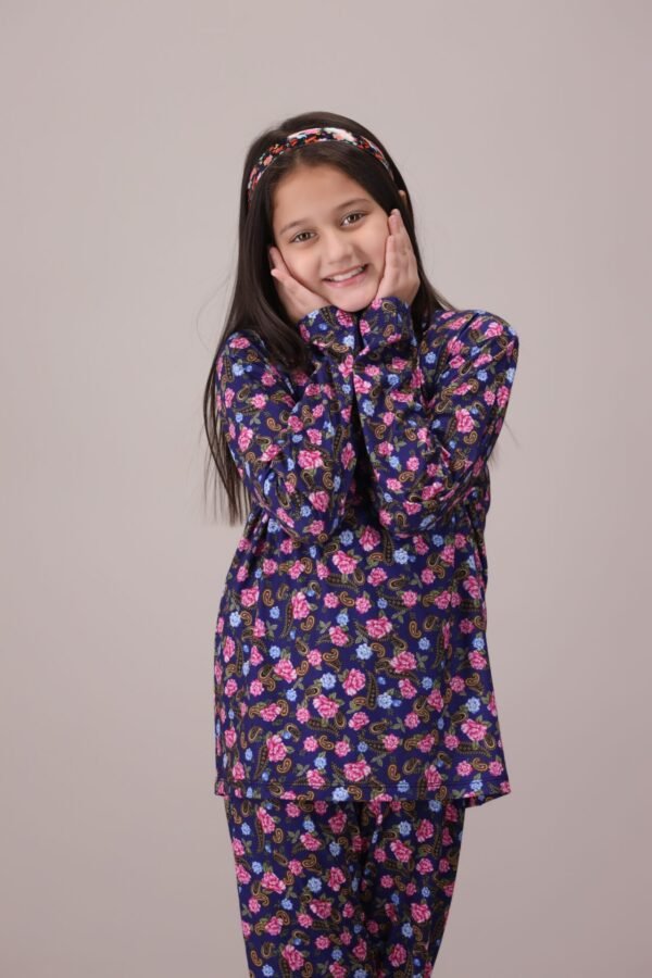 Indigo Floral 2-Piece Set - Image 5