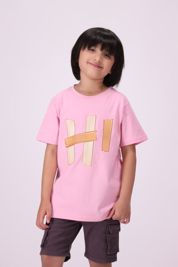 Street Style Hi T-Shirt - Soft Pink - Image 2