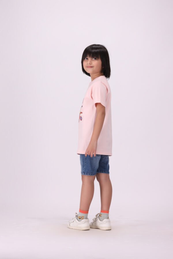 Premium Quality & Style Hero Squad Light Pink Marvel-Inspired T-Shirt for Kids - Image 5