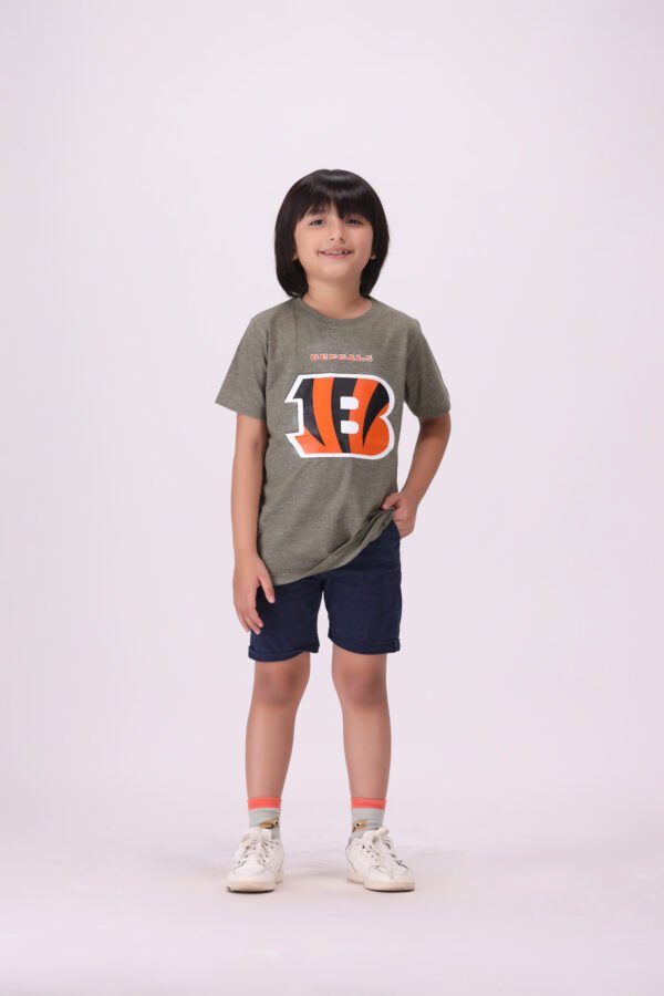 Premium Sporty Spirit Tiger-Stripe Kids T-Shirt | High-Quality Athletic Tee for Active Lifestyles - Image 2