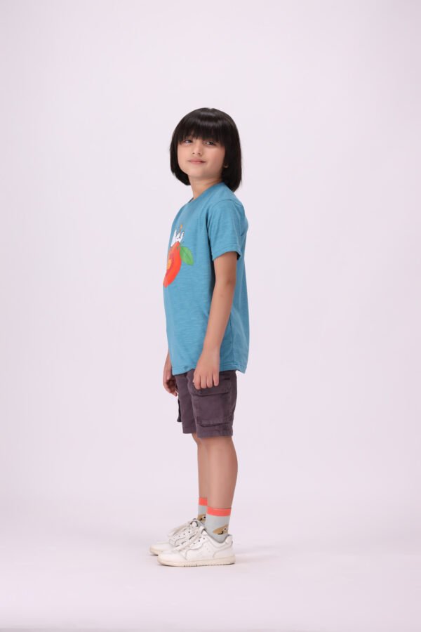 Peachy Snooze T-Shirt – Cozy Style for Playful Kids - Image 4
