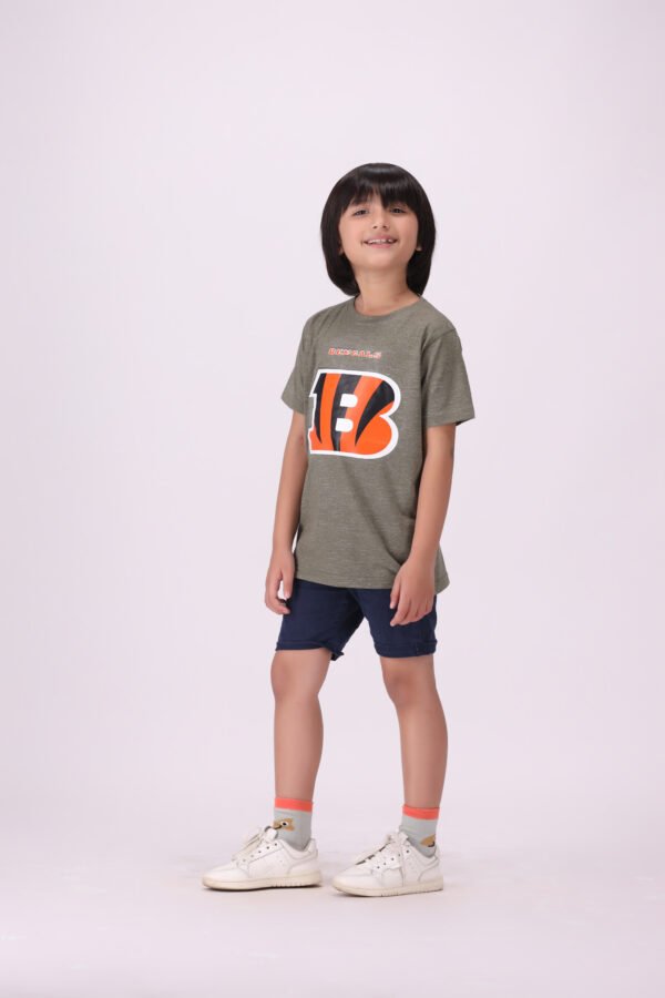 Premium Sporty Spirit Tiger-Stripe Kids T-Shirt | High-Quality Athletic Tee for Active Lifestyles - Image 5