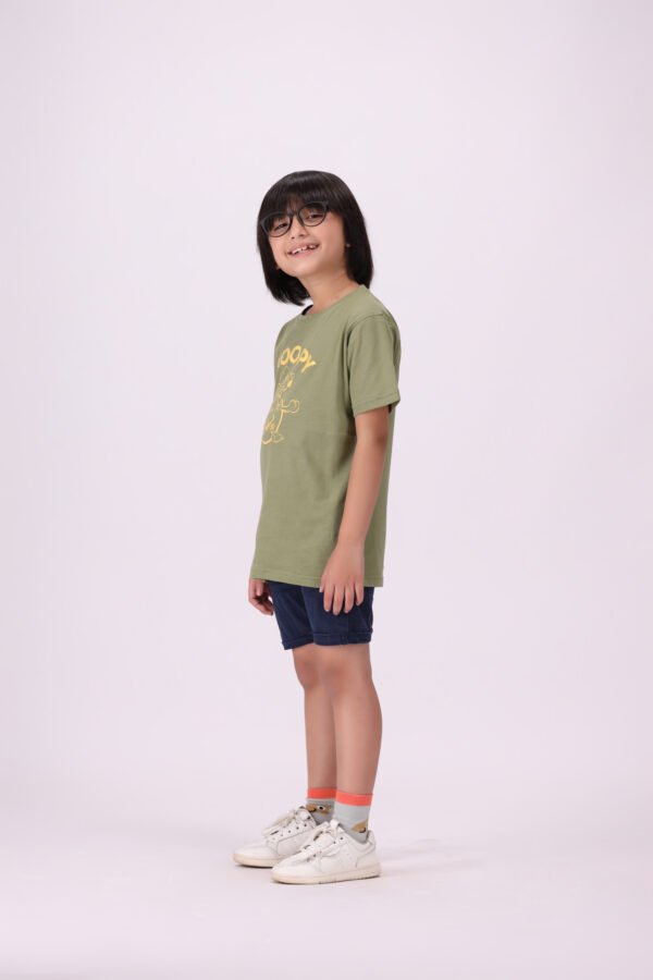 Snoopy Time Traveler T-Shirt – Cool Comfort for Young Explorers - Image 5