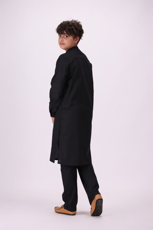 Black Kurta Pajama for Kids – Premium Quality, Affordable Elegance! - Image 7