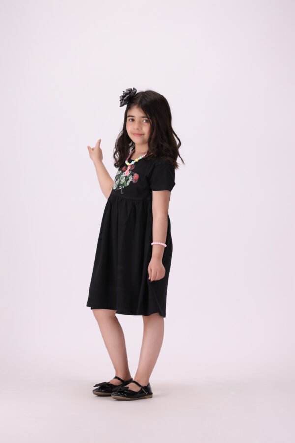 Girl's Rosie Noir Top - Image 3
