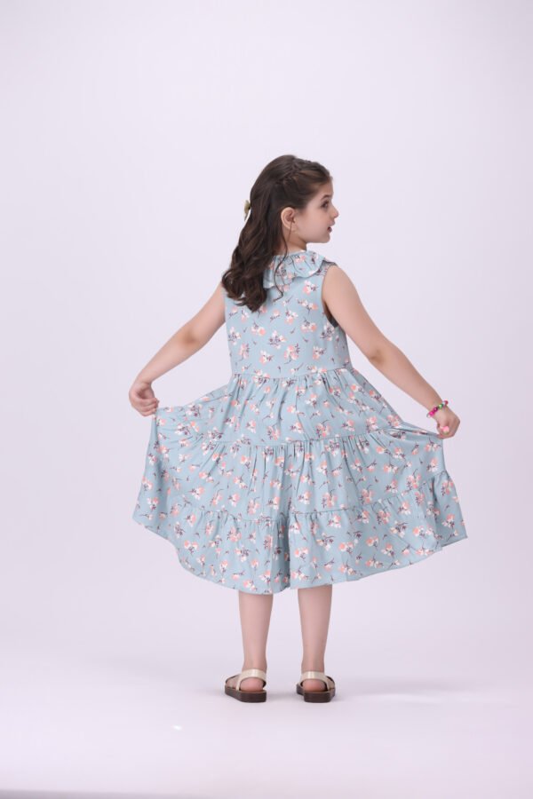 Girls Narmeen -Printed Lawn Shirt - Image 5